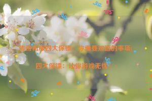 传奇私服四大保镖：你需要知道的事项(四大保镖：让你游戏无忧！)